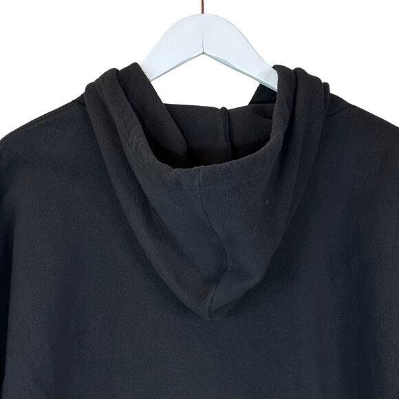 Zella Fleece Hoodie Black with Thumbholes Women XS NWT After Workout - Picture 8 of 12